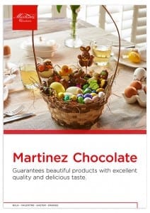 Martinez A4 productbrochure Easter, pasen Martinez A4 productbrochure Easter, pasen