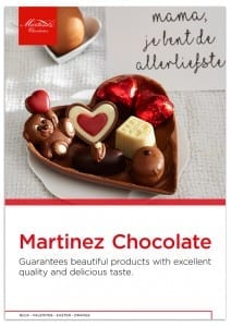 Martinez A4 productbrochure Mothersday, moederdag