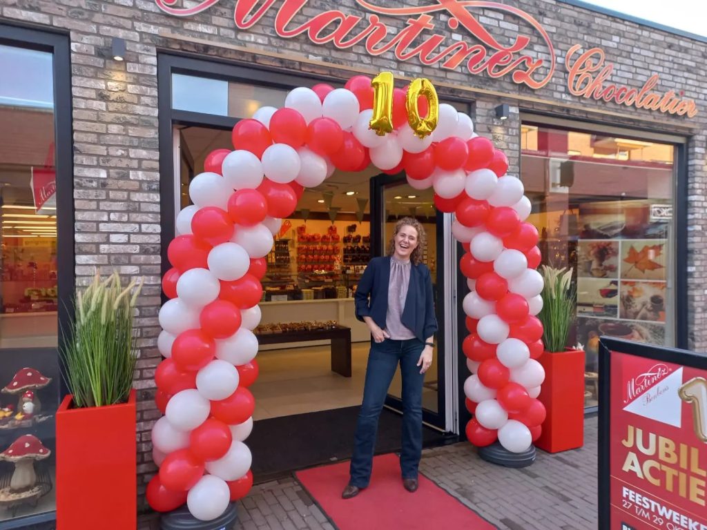 10 JARIG JUBILEUM MARTINEZ CHOCOLATIER